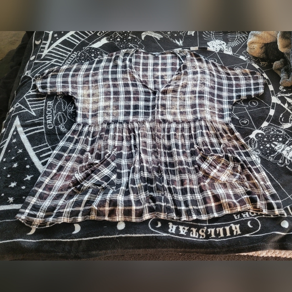 Current mood shirt dress